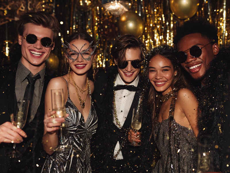 Silvester-Outfit 2025 – Inspo und Ideen für die Party mit Glitzer